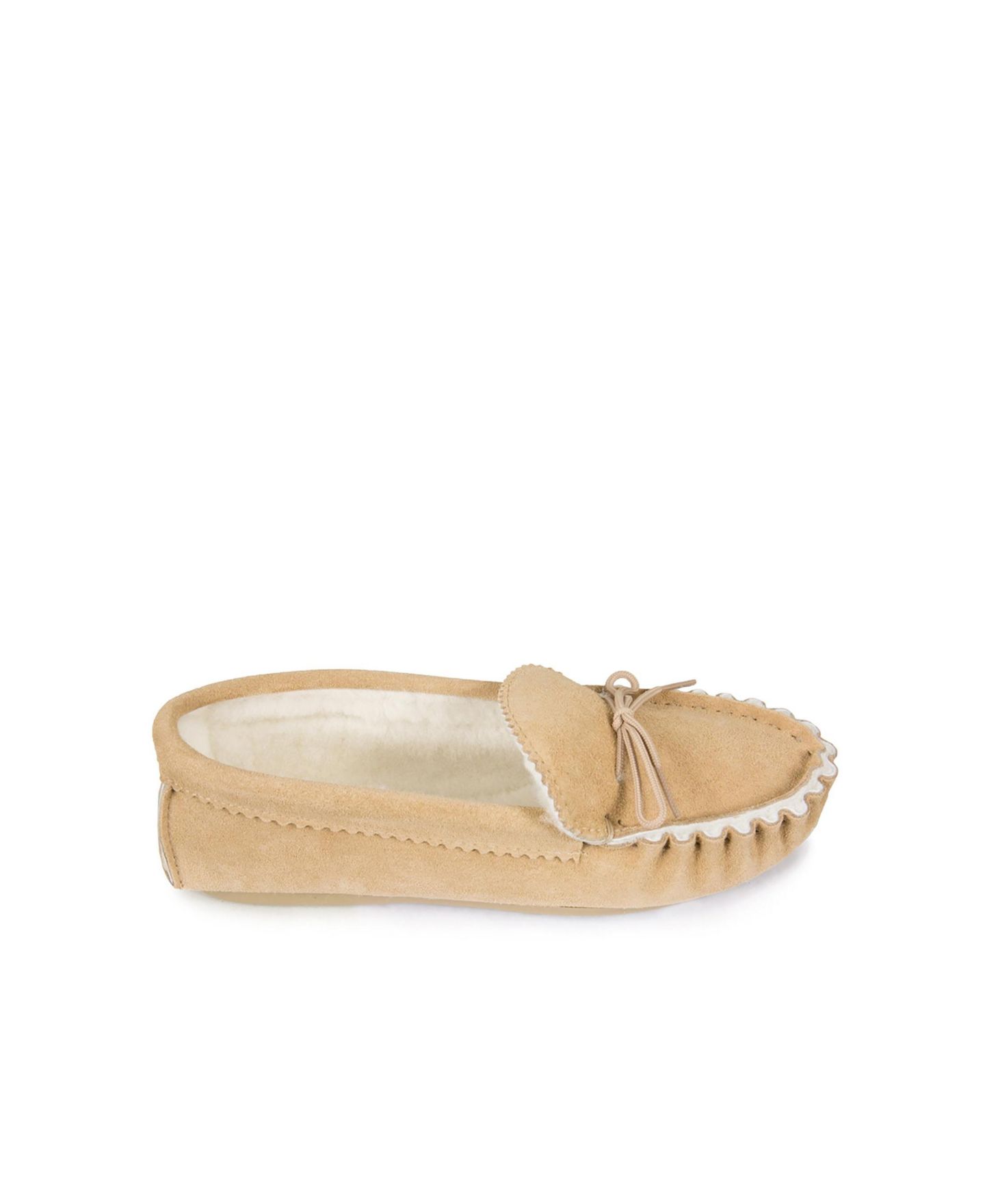 Женские тапочки Celtic & Co. Loafer Moccasin Slippers, цвет: Верблюжий — фото 3