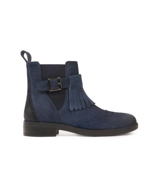 Brogue Strap Chelsea Boot