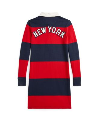 Big Girls Polo Ralph Lauren Yankees Rugby Dress