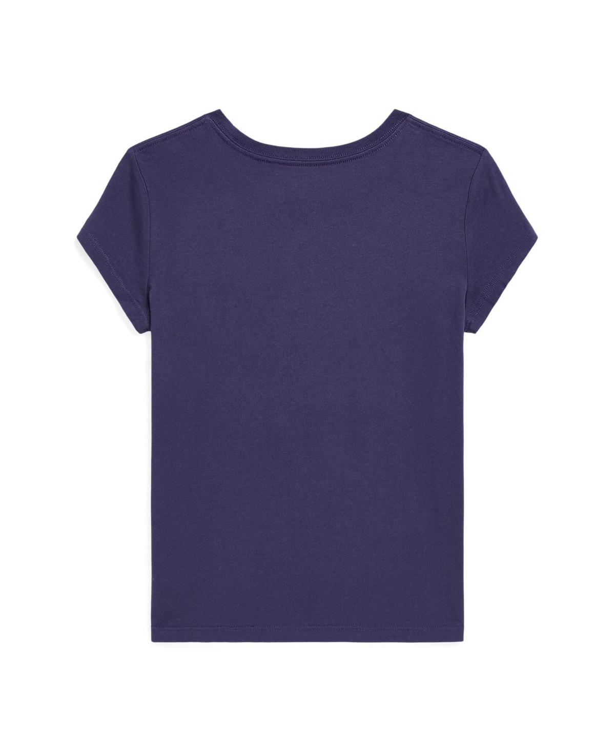 Polo Ralph Lauren Big Girls Polo Bear Jersey T-shirt In Boathouse Navy