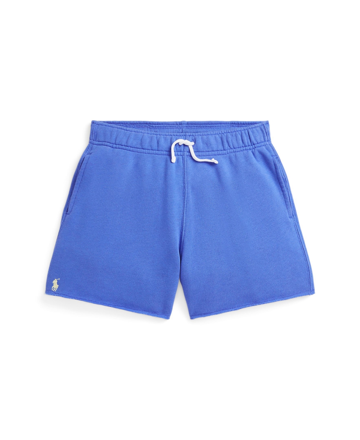 Polo Ralph Lauren Raw-hem Terry Short In Navy