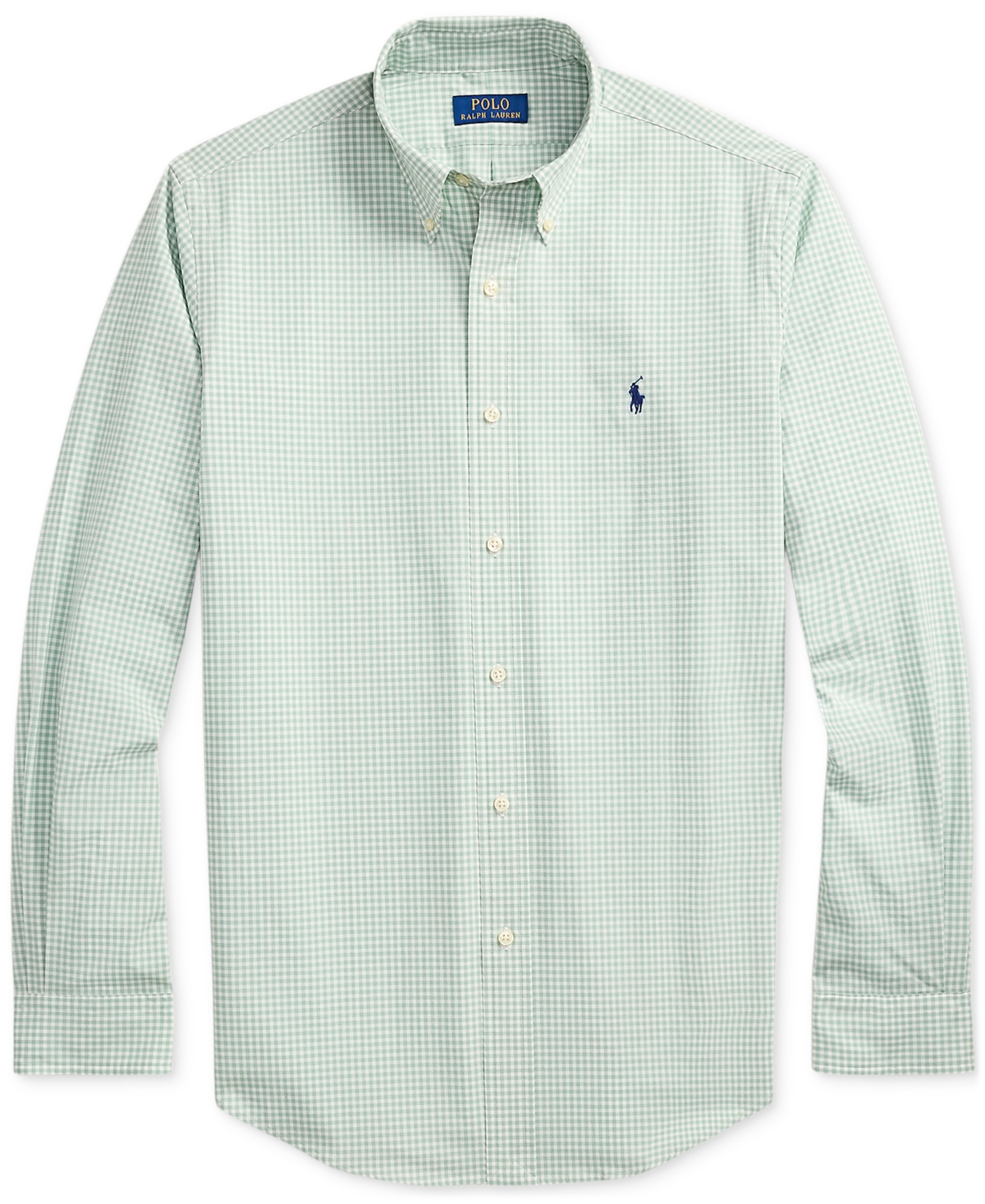 Polo Ralph Lauren Men's Classic-fit Stretch Poplin Shirt In Green