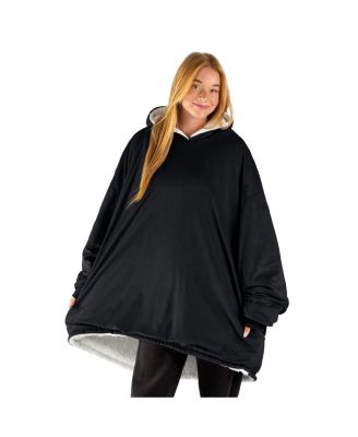 Homey Sherpa Side Pockets Wearable Blanket, Adult