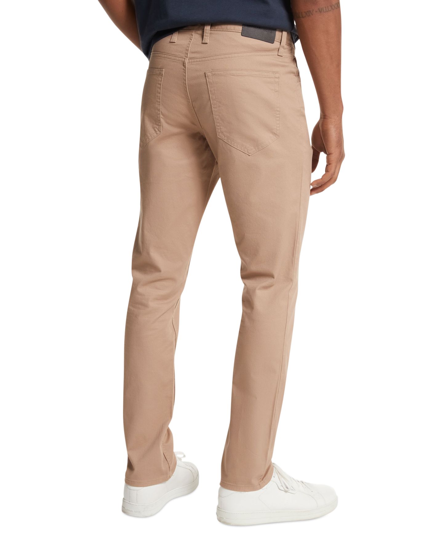 Мужские брюки Michael Kors Parker Slim-Fit, цвет: Хаки — фото 2