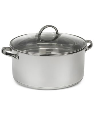 Sedona Kitchen - 10-Qt Stainless Steel Casserole & Lid