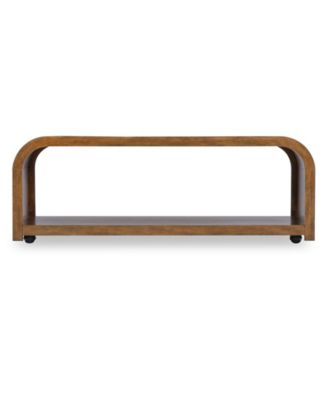 Prescott 52" Wood Mappa Burl Coffee Table