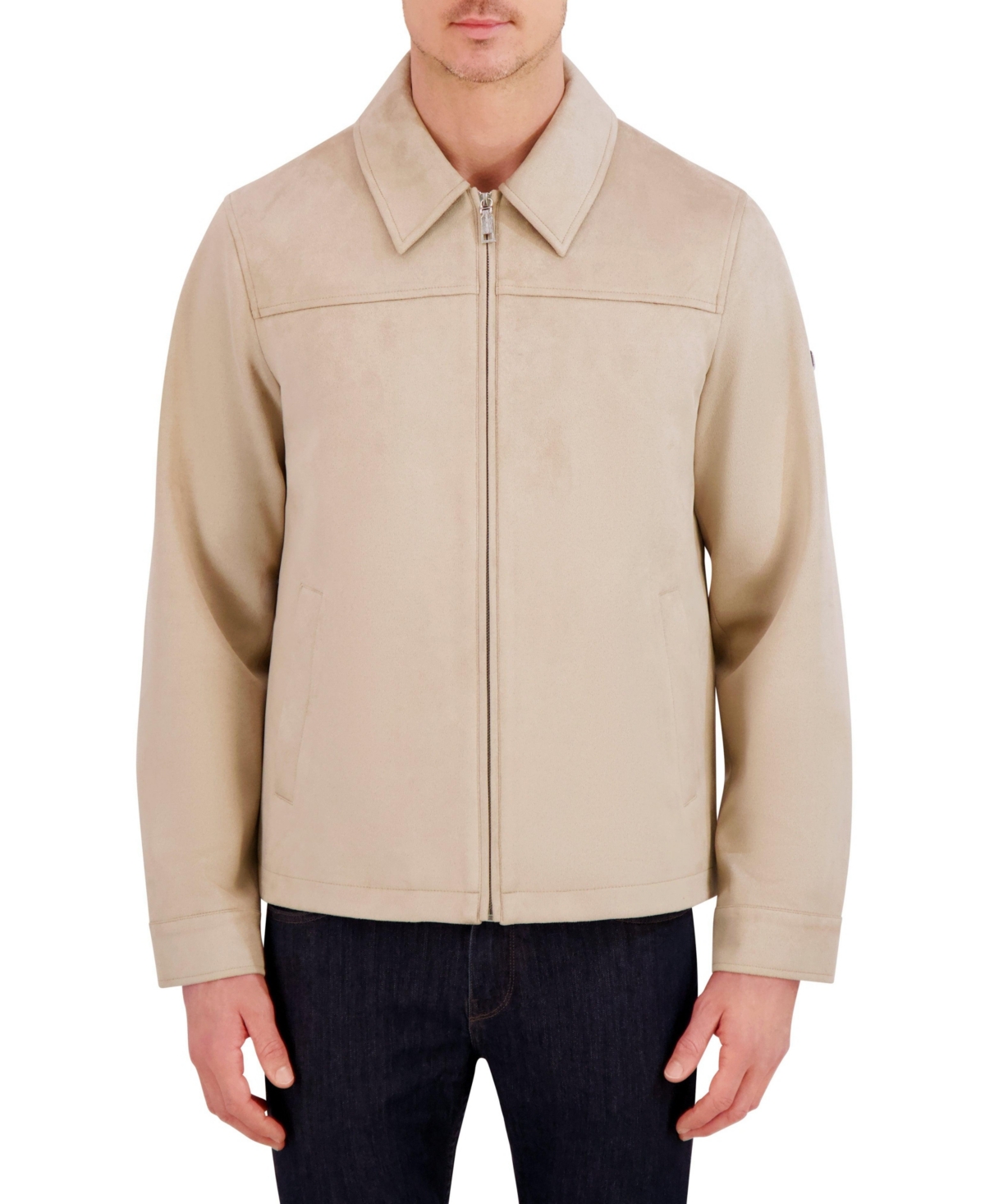 Vince Camuto Men's James Dean Transitional Coat In Cement