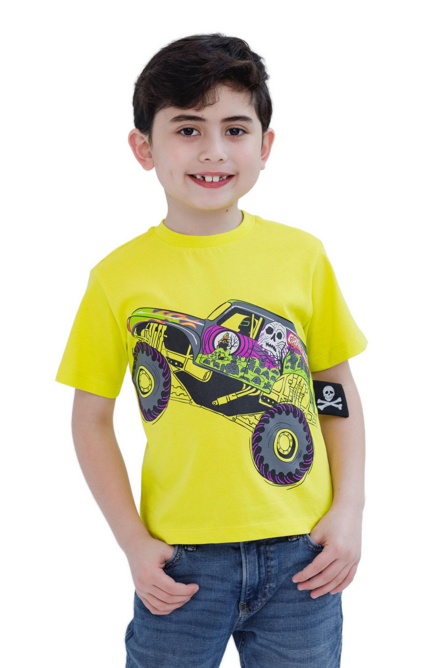 Little Boys 3D Novelty Short Sleeve T-Shirt