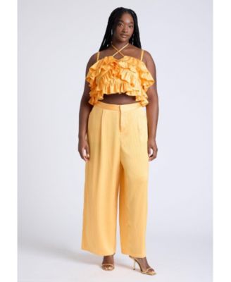 Women's Wide Leg Pant With Pleat