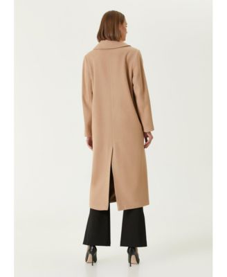 Women's Wool-Cashmere Blend Coat