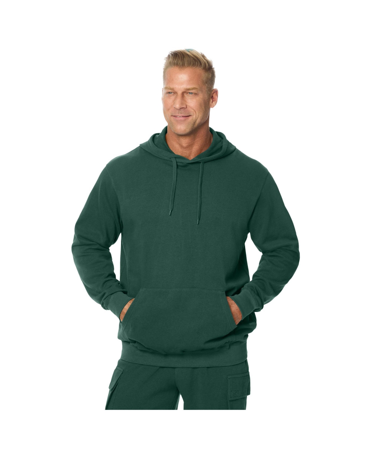 Big & Tall French Terry Hoodie - Hunter