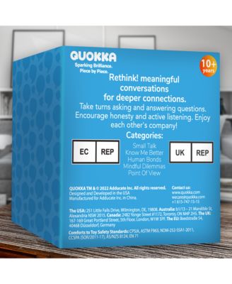 Conversation Cards Game - Universal Edition - 500 Questions - Share Thoughts