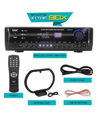 300W Bluetooth Home Theater Stereo Receiver - PT390BTU