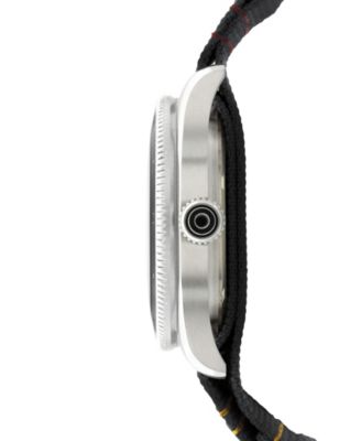 Men's Flyboy Airmaster Sector Meca-Quartz Black Nylon Strap Watch, 40mm