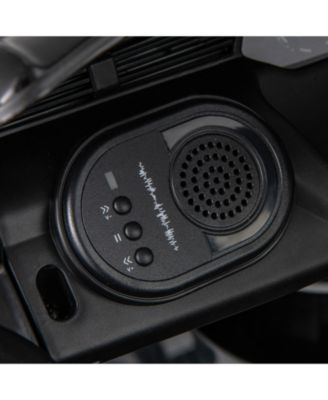 12V Kids Ride-On Car – Remote Control, 3 Speeds, LED Lights, Sounds, Black