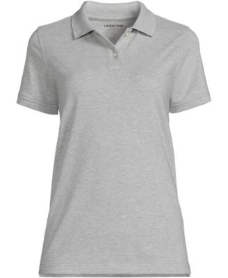 Women's Short Sleeve Mesh Polo Shirt