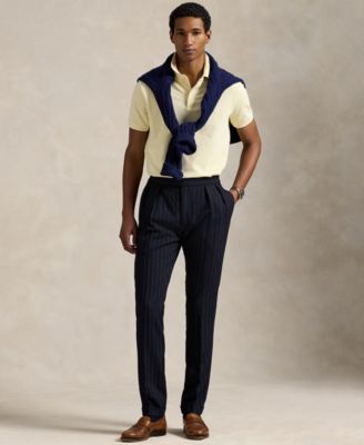 Men's Classic Stretch Oxford Mesh Polo Shirt