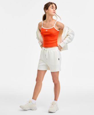 Women's Geo-Print Jacquard Pull-On Shorts