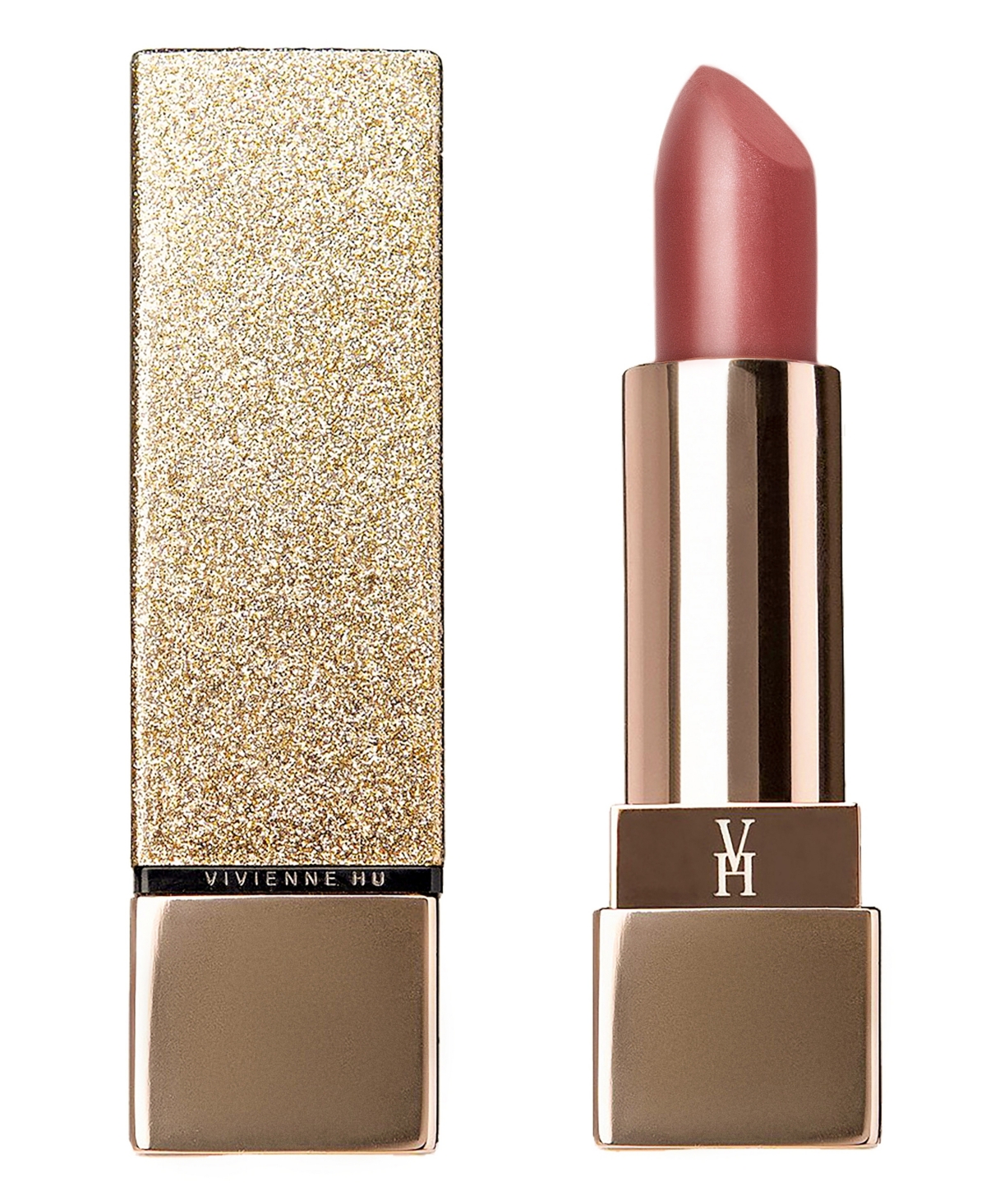 Vivienne Hu Goldsand Shine Lipstick, 0.15 oz In 701 Caramel Glow