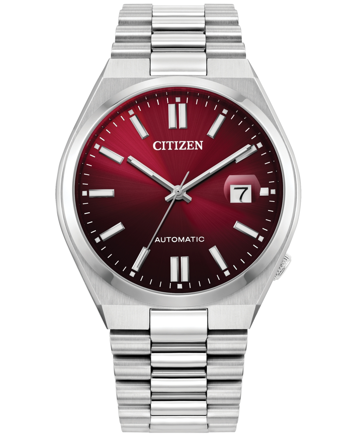 Men's Automatic Tsuyosa Stainless Steel Bracelet Watch 40mm - Silver