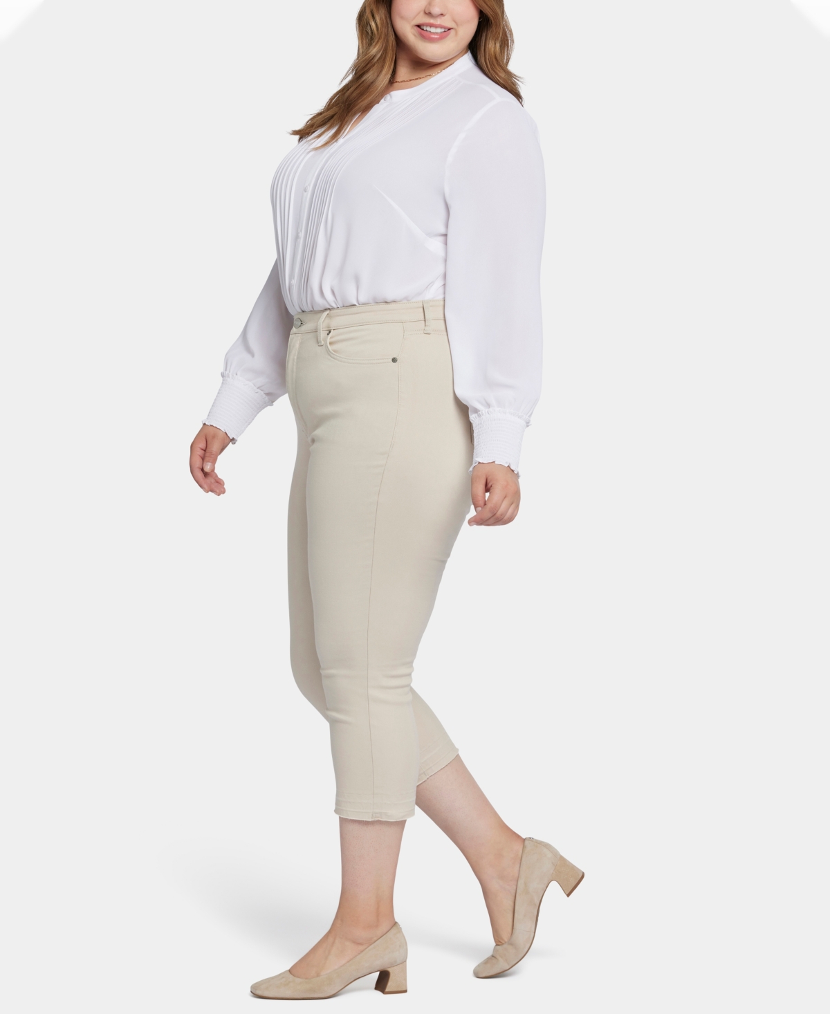 NYDJ PLUS SIZE CHLOE CAPRI JEANS