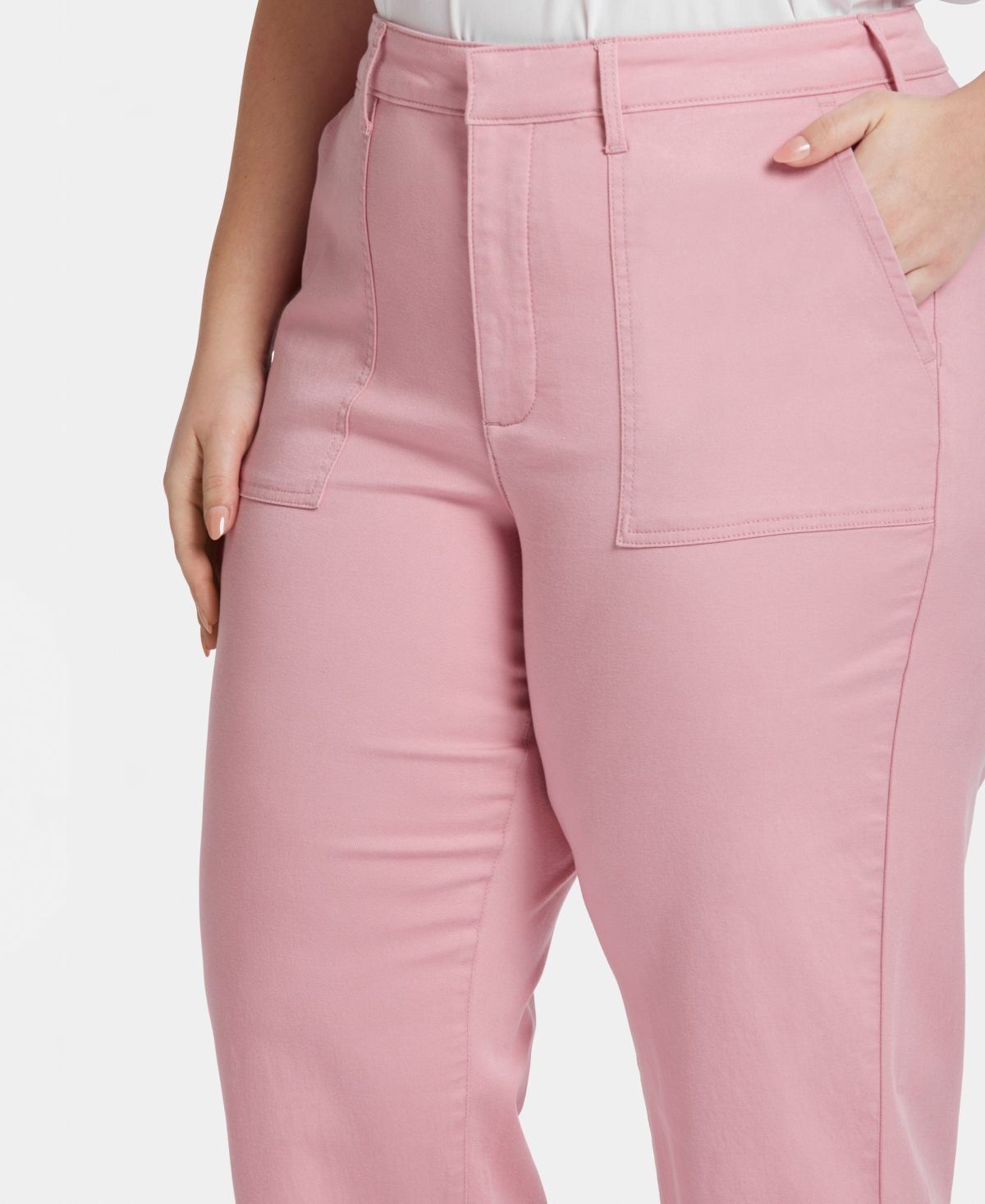 Nydj Plus Size Utility Ankle Pants In Coquette