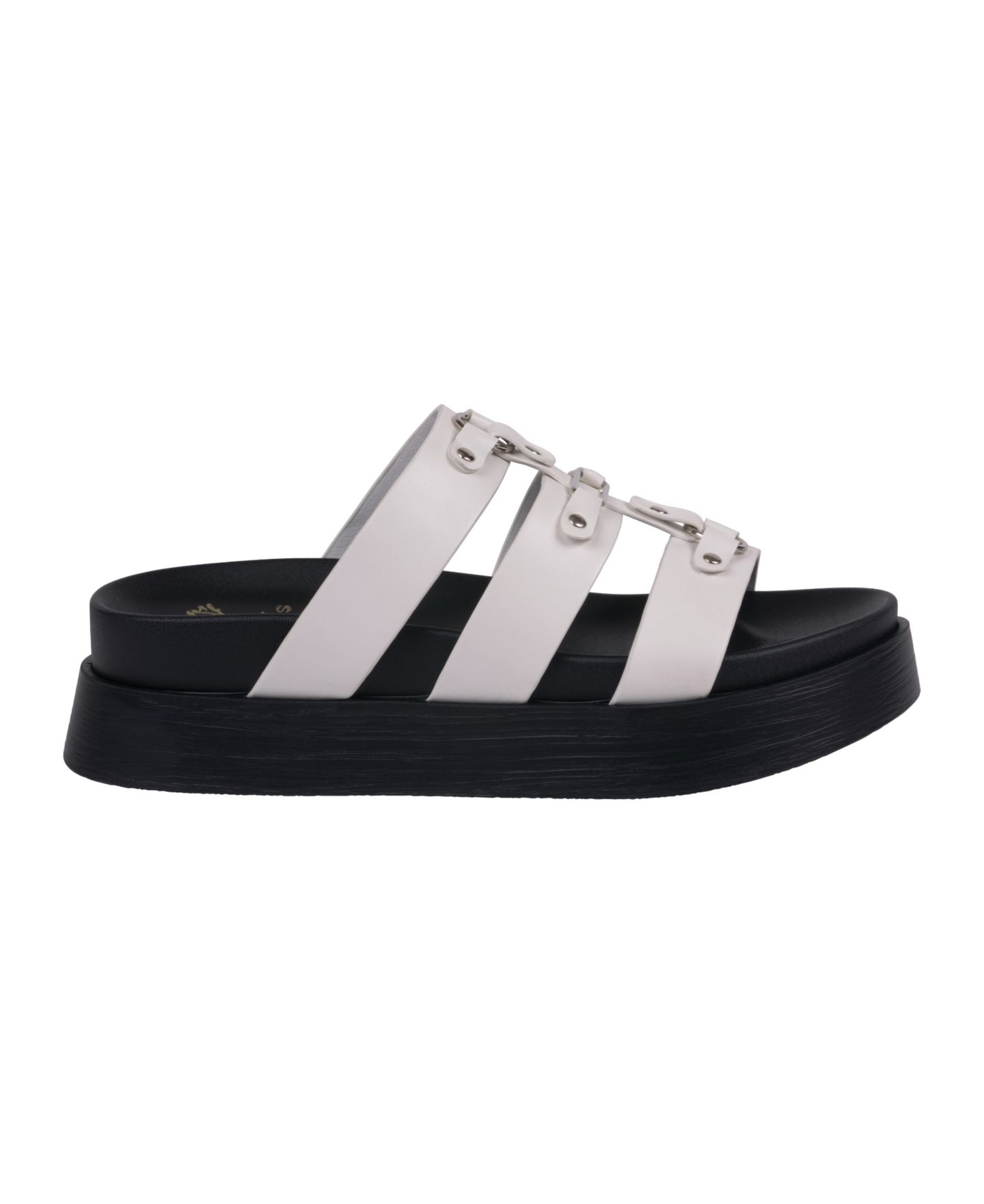 Женские сандалии GC Shoes Stevie Strappy Platform Wedge, цвет: Белый — фото 2