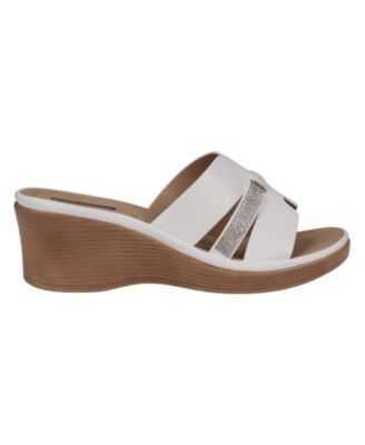 Women's Frances Embellished Wedge Sandals