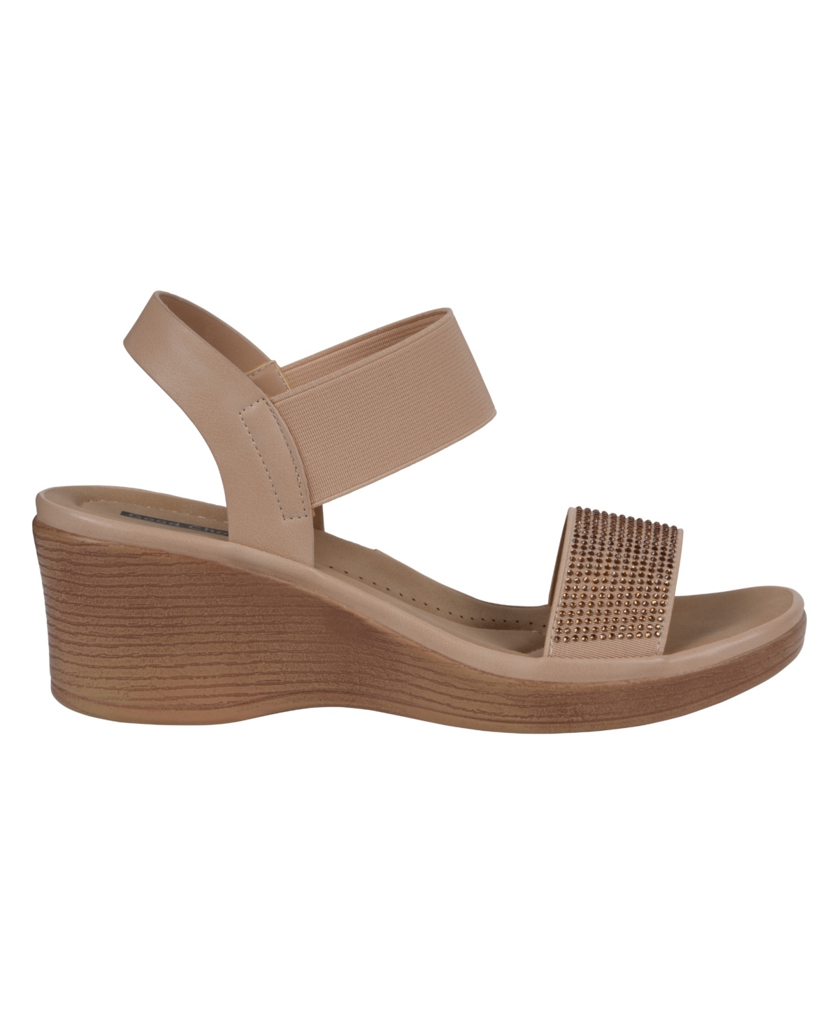 Gc Shoes Nia Wedge Sandal In Natural
