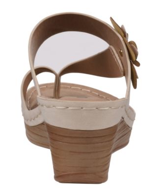 Women's Taryn Floral Wedge Sandals