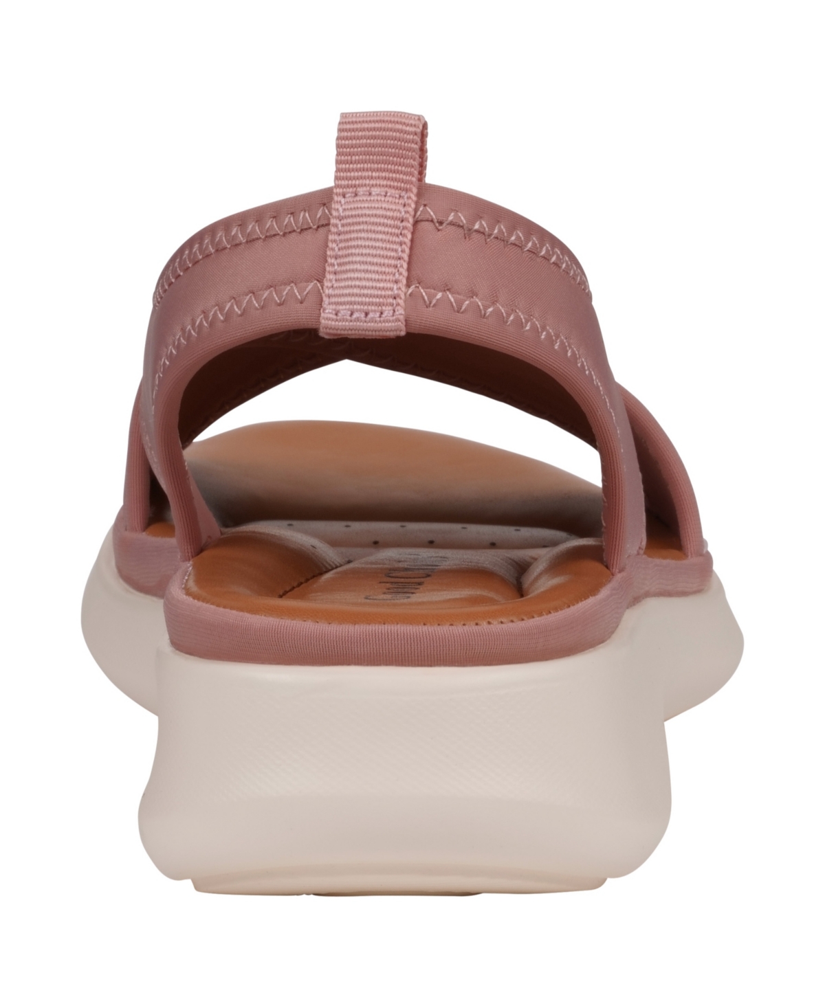 Gc Shoes Women's Nixie Stretch Lycra Wedge Sandals In Blush