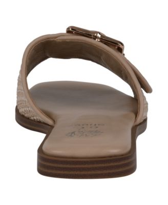 Women's Indie Woven Buckle Flat Sandals