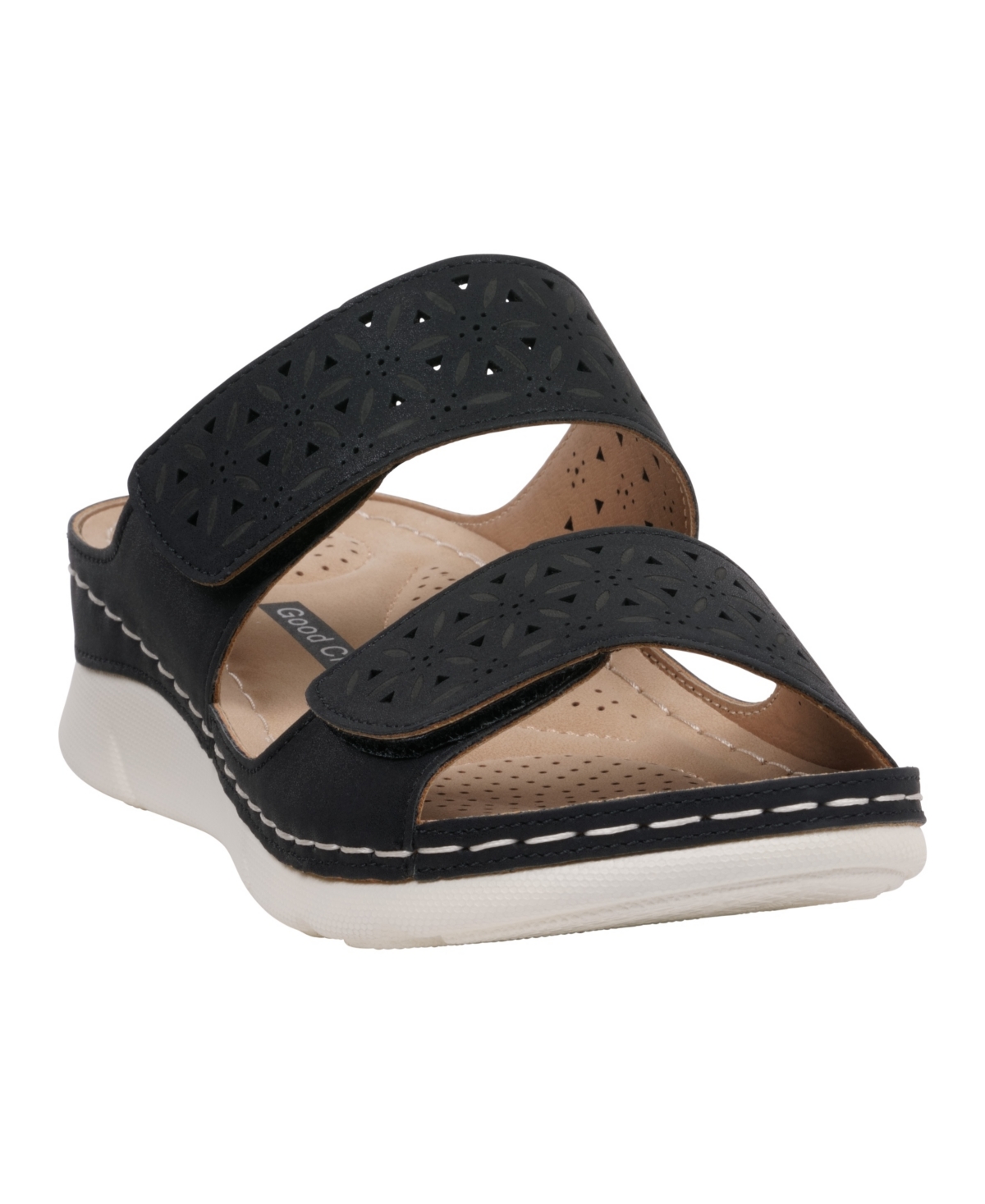 Gc Shoes Verna Slide Sandal In Black