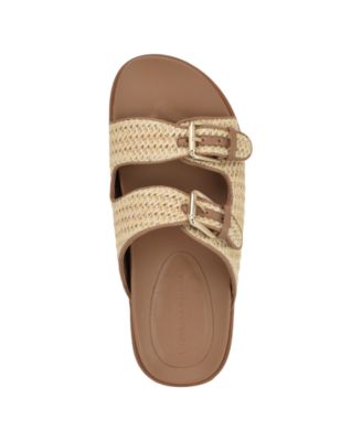 Women's Vibe Double Band Slip-On Flat Sandals