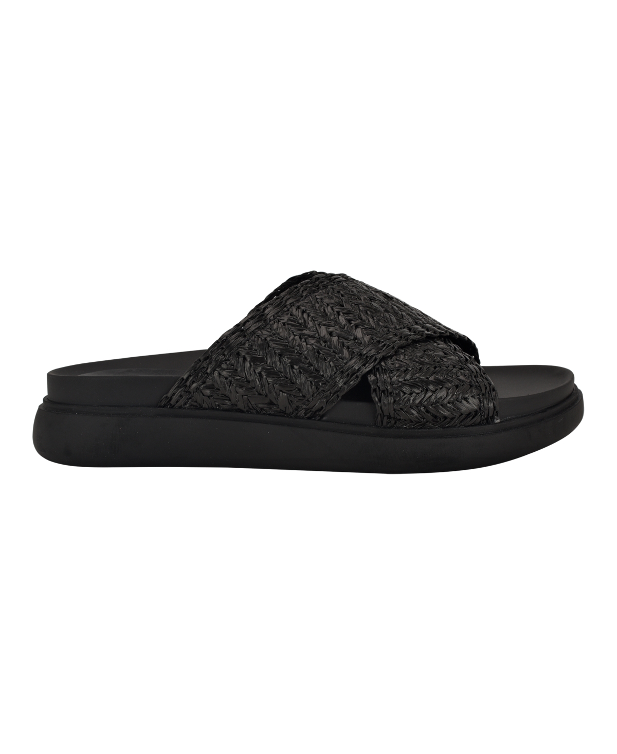 Calvin Klein Pacen Slide Sandal In Black