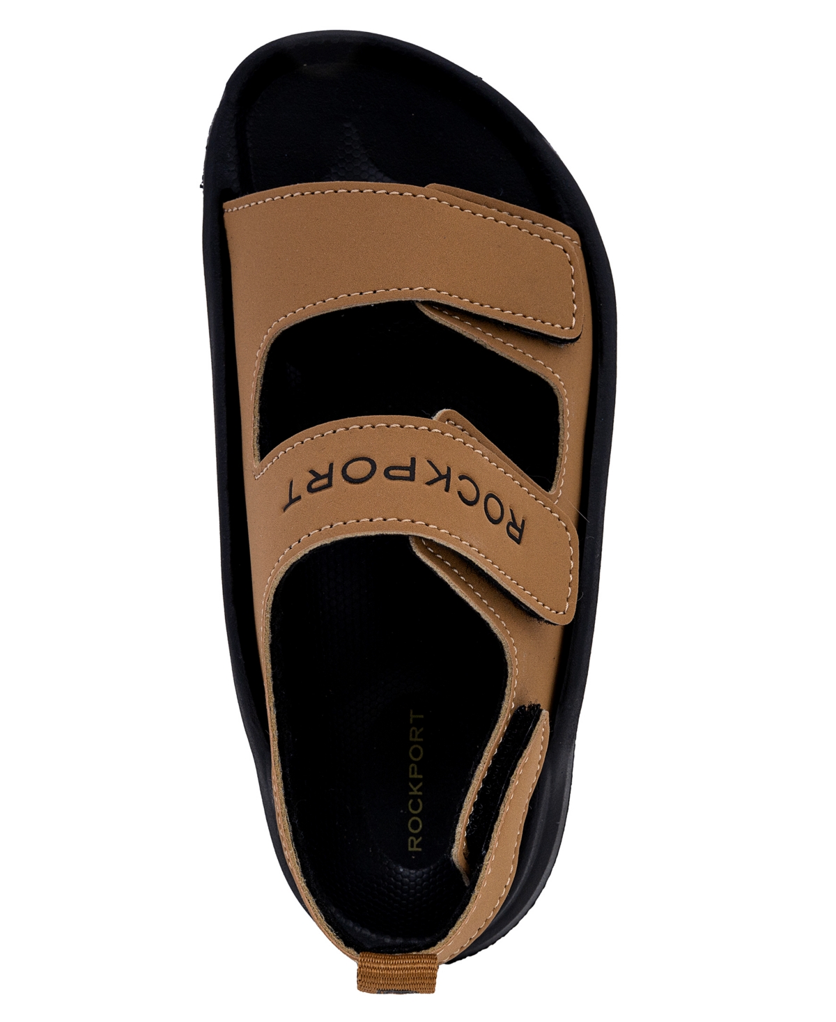 Rockport Little And Big Boys Rk Quillen Flat Sandal In Brown,black