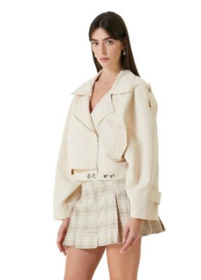 Women's Free Heaven Cropped Waterproof Trenchcoat