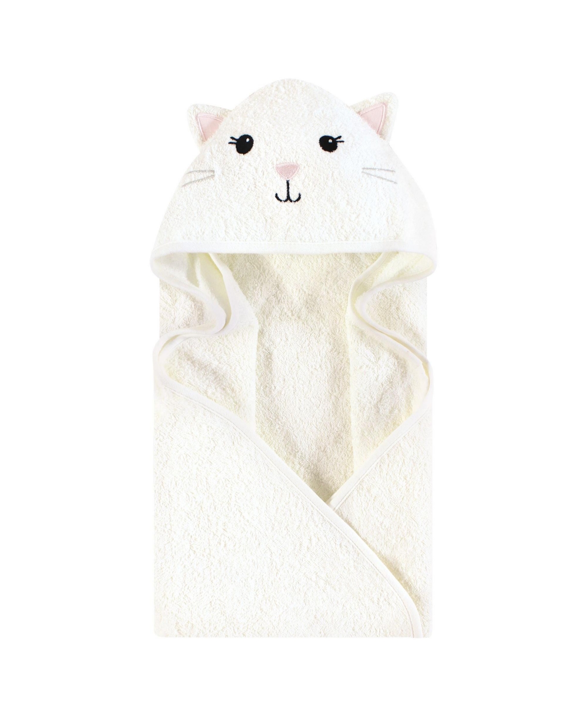 Hudson Baby Girls Animal Hooded Towel 2Pk (Cotton Poly