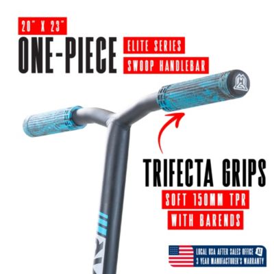 Pro Stunt Scooter for Kids Ages 8 - 12 – Lightweight Durable Trick Scooter for Skatepark and Street – MG3 - Blue