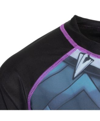 Boys Marvel Rash Guard Swim Shirt