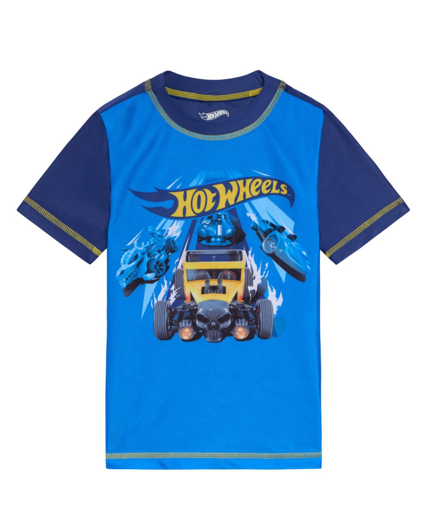 Комплект для плавания, 2 предмета — Hot Wheels, цвет: Тёмно-синий небесно-голубой — фото 2