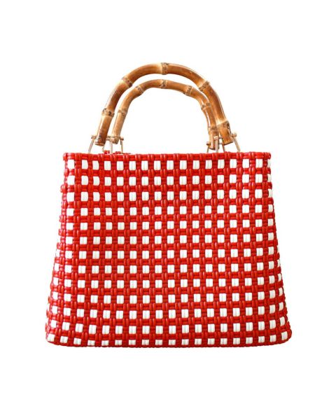 Женская сумка Brunna.co Tuku Los Angeles Recycled Market, цвет: Красный