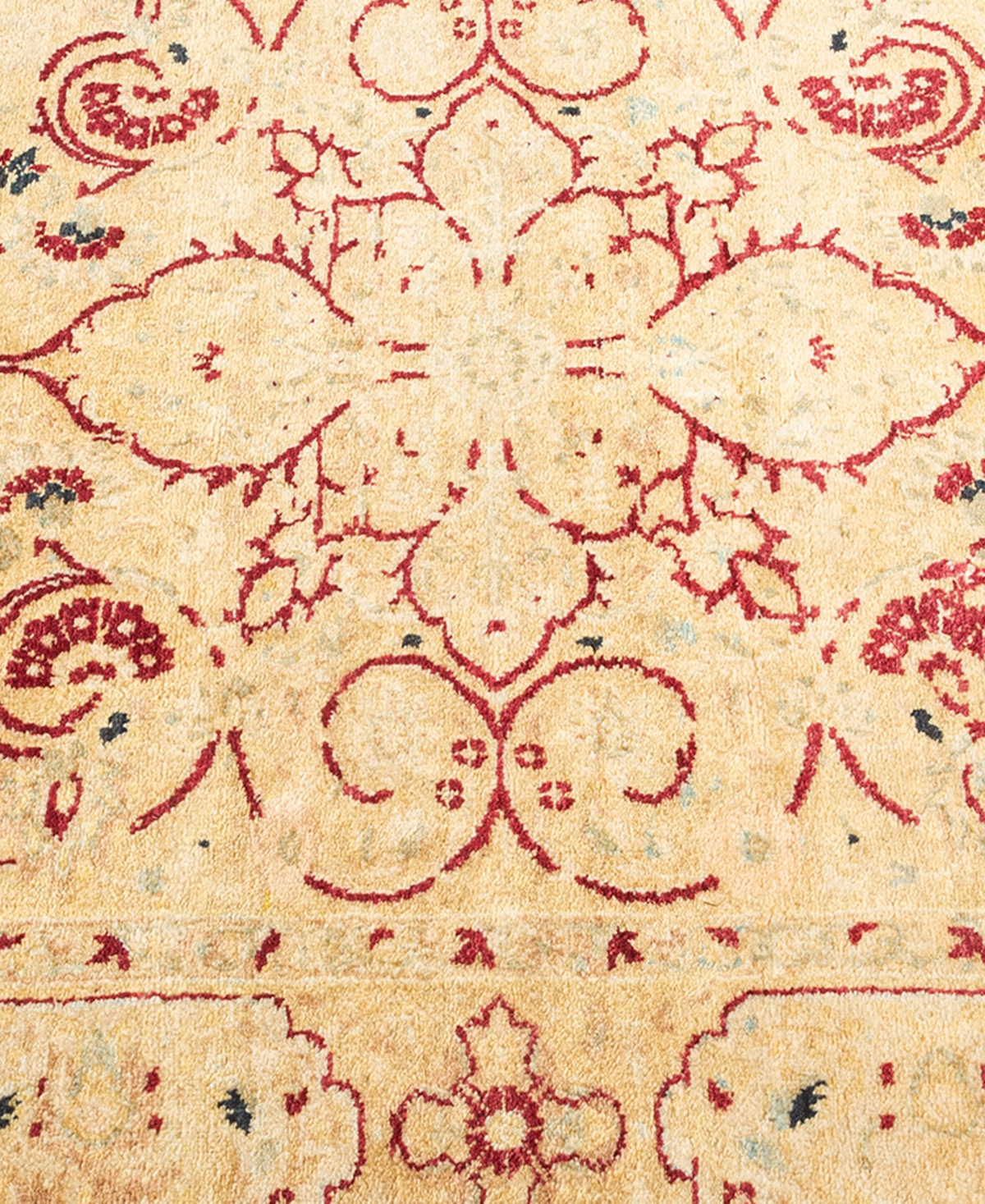 Adorn Hand Woven Rugs Mogul M1340 3'1''x5'3'' Area Rug In Yellow