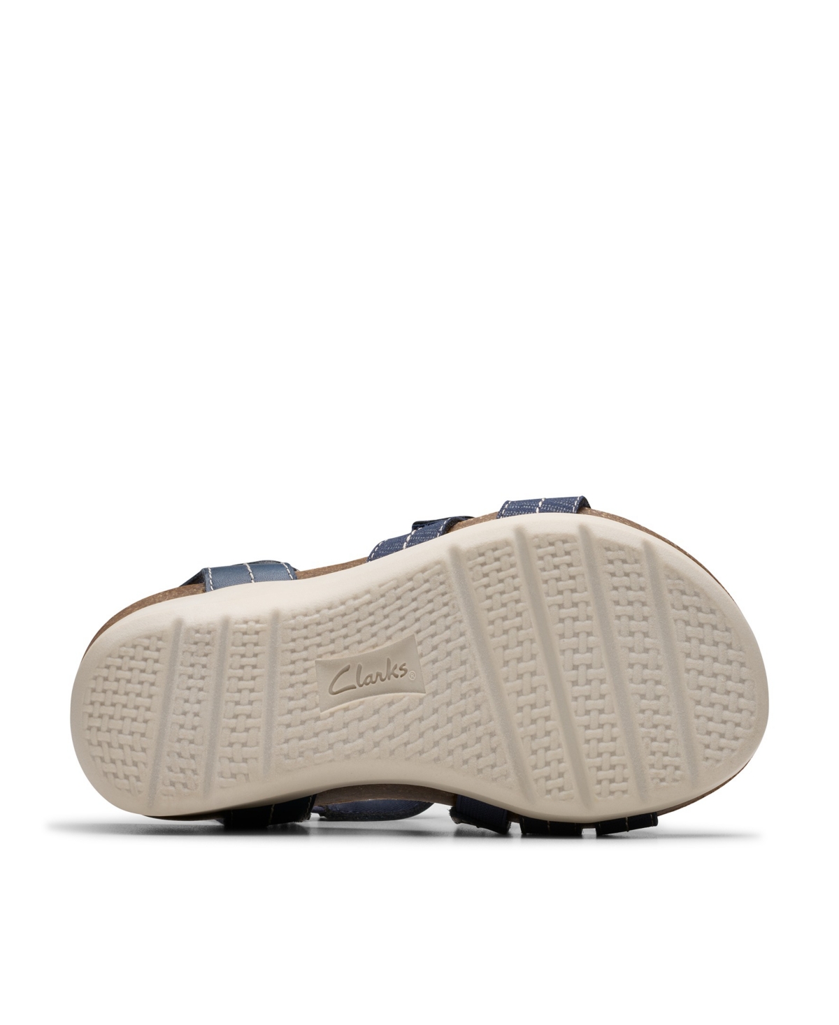 Clarks ® Calenne Clara Wedge Sandal In Blue