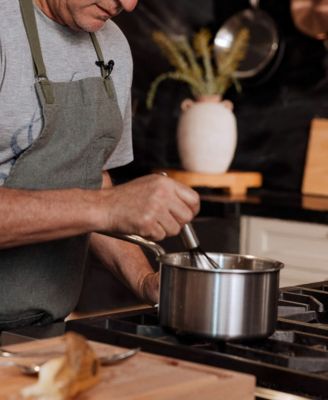 Stainless Steel Clad 2-Quart Saucepan with Lid