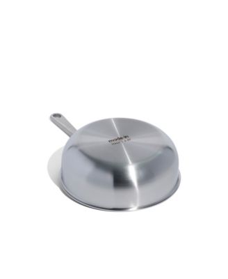 Stainless Steel Clad 3-Quart Saucier with Lid