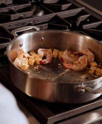 Stainless Steel Clad 10-Quart Rondeau with Lid