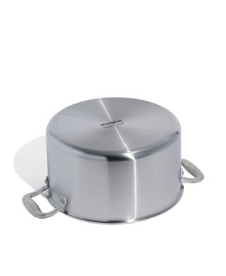 Stainless Steel Clad 8-Quart Stock Pot with Lid