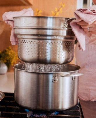 Stainless Steel Pasta Insert for 6-Quart Stock Pots