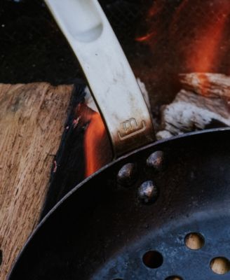 Seasoned Carbon Steel 12" Grill Frying Pan